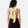 Silk Twill Striped Foulard