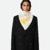 Silk Twill Striped Foulard
