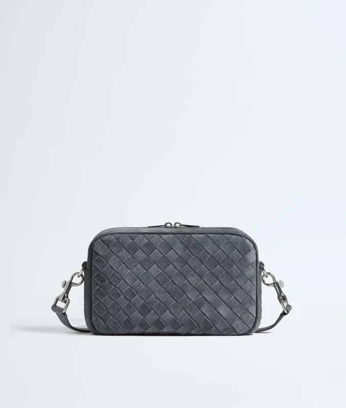 Small Intrecciato Camera Bag