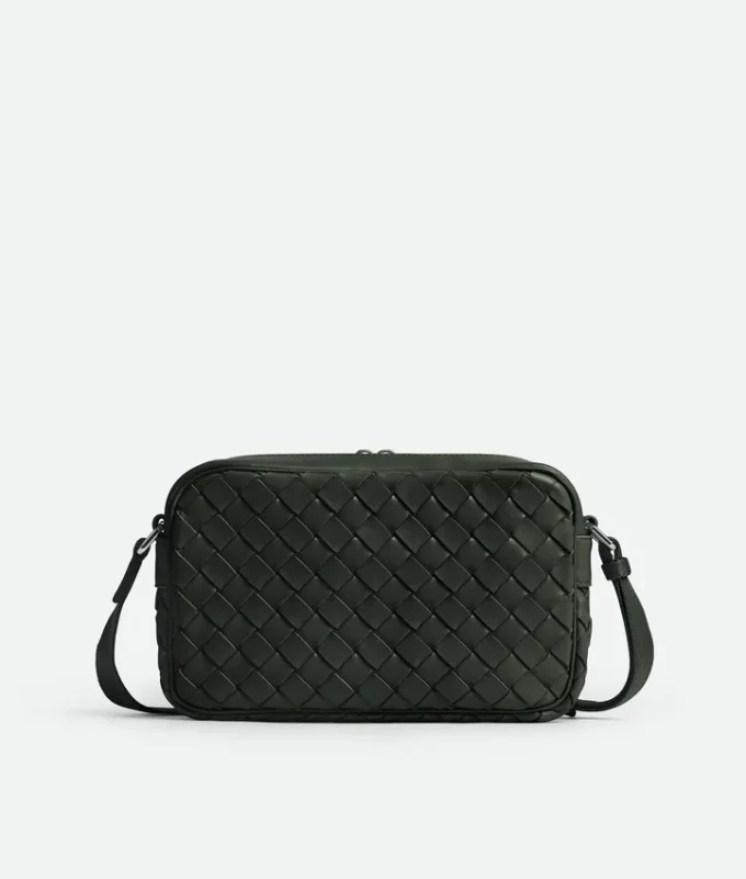 Small Intrecciato Camera Bag