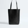 Small Intrecciato North-South Tote