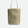 Small Intrecciato North-South Tote