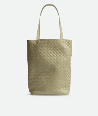 Small Intrecciato North-South Tote