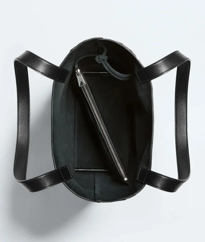 Small Intrecciato North-South Tote