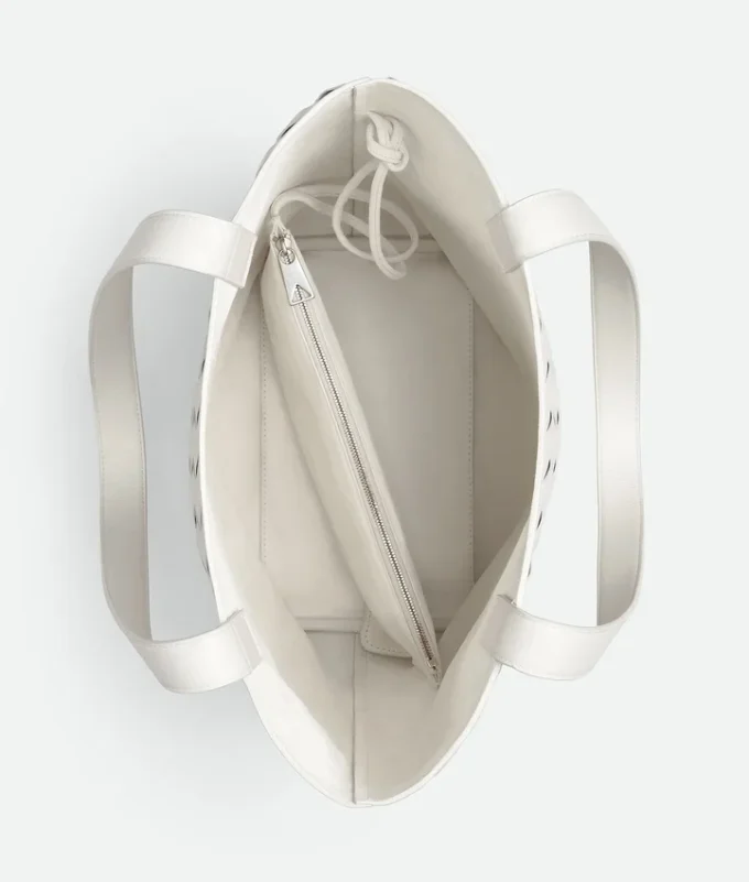 Small Intrecciato North-South Tote