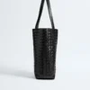 Small Intrecciato North-South Tote