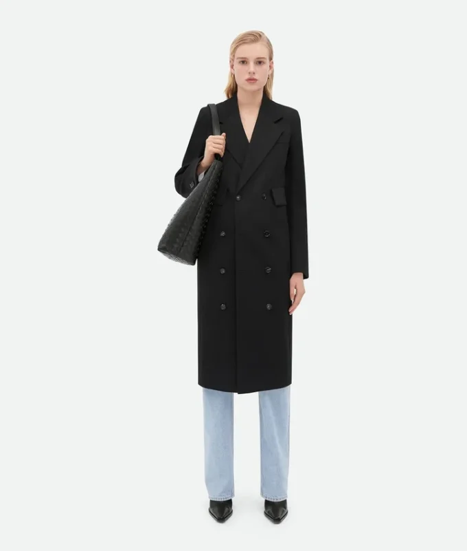 Small Intrecciato North-South Tote