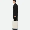 Small Intrecciato North-South Tote