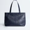 Small Intrecciato Zipped Tote
