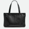 Small Intrecciato Zipped Tote
