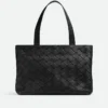 Small Intrecciato Zipped Tote