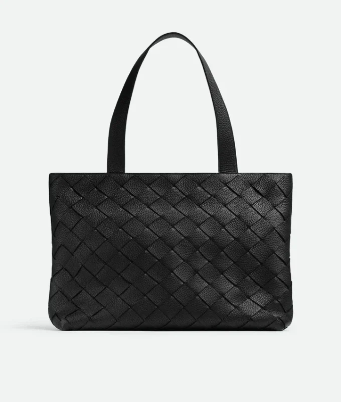 Small Intrecciato Zipped Tote