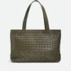 Small Intrecciato Zipped Tote
