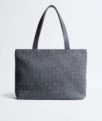 Small Intrecciato Zipped Tote