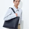 Small Intrecciato Zipped Tote