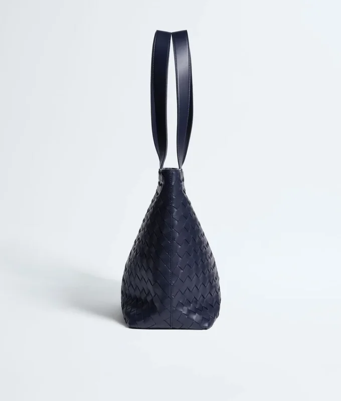 Small Intrecciato Zipped Tote