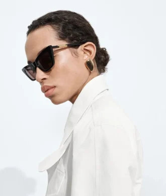 Snap Cat Eye Sunglasses