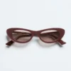 Snap Oval Sunglasses