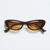 Snap Oval Sunglasses