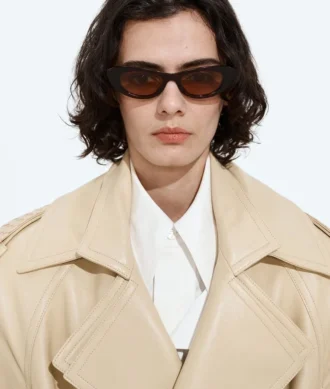 Snap Oval Sunglasses