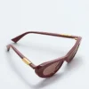 Snap Oval Sunglasses