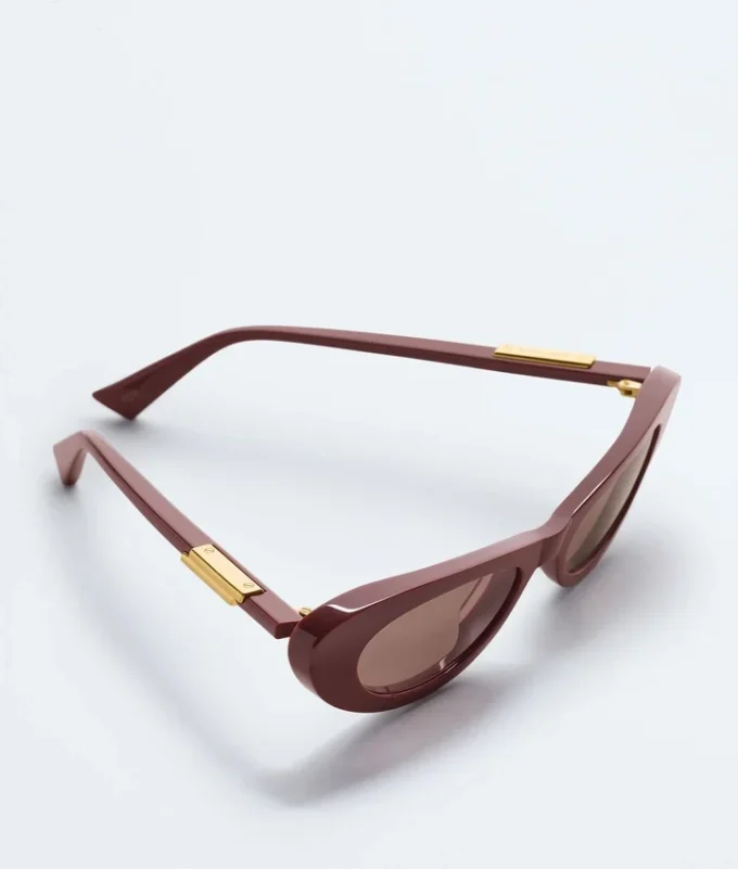 Snap Oval Sunglasses