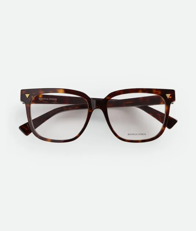 Soft Recycled Acetate Square Eyeglasses