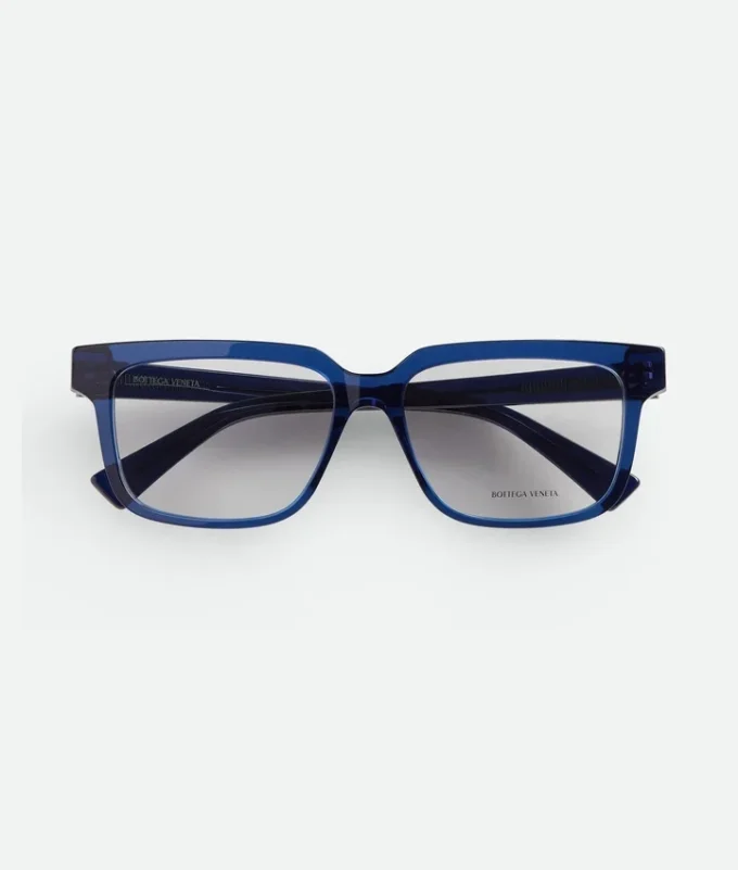 Soft Recycled Acetate Square Eyeglasses