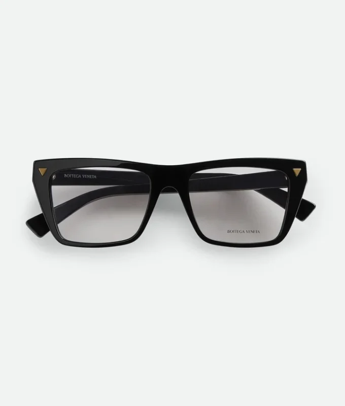 Soft Recycled Acetate Square Eyeglasses