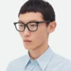 Soft Recycled Acetate Square Eyeglasses