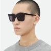 Soft Recycled Acetate Square Sunglasses