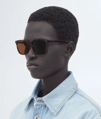 Soft Recycled Acetate Square Sunglasses