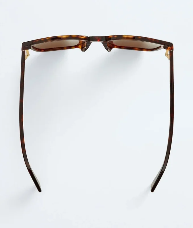 Soft Recycled Acetate Square Sunglasses