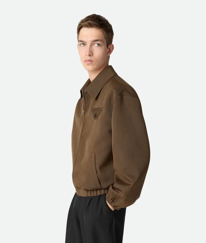 Soft Wool Blouson