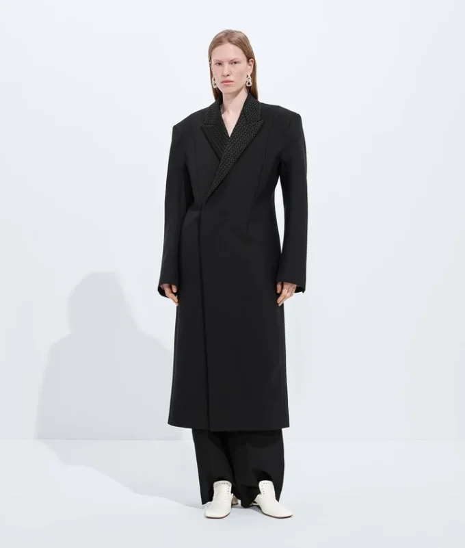 Splittable Wool and Mohair Coat
