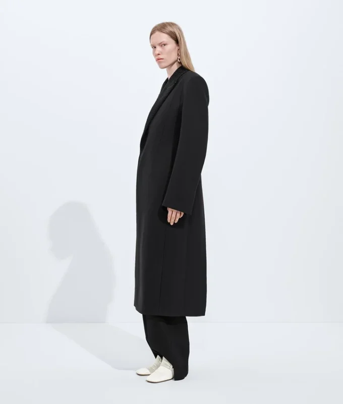 Splittable Wool and Mohair Coat