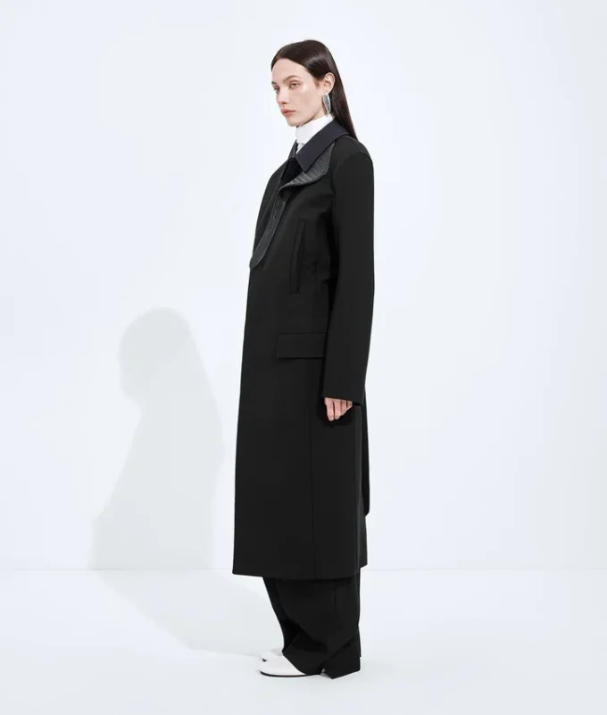Splittable Wool and Mohair Coat