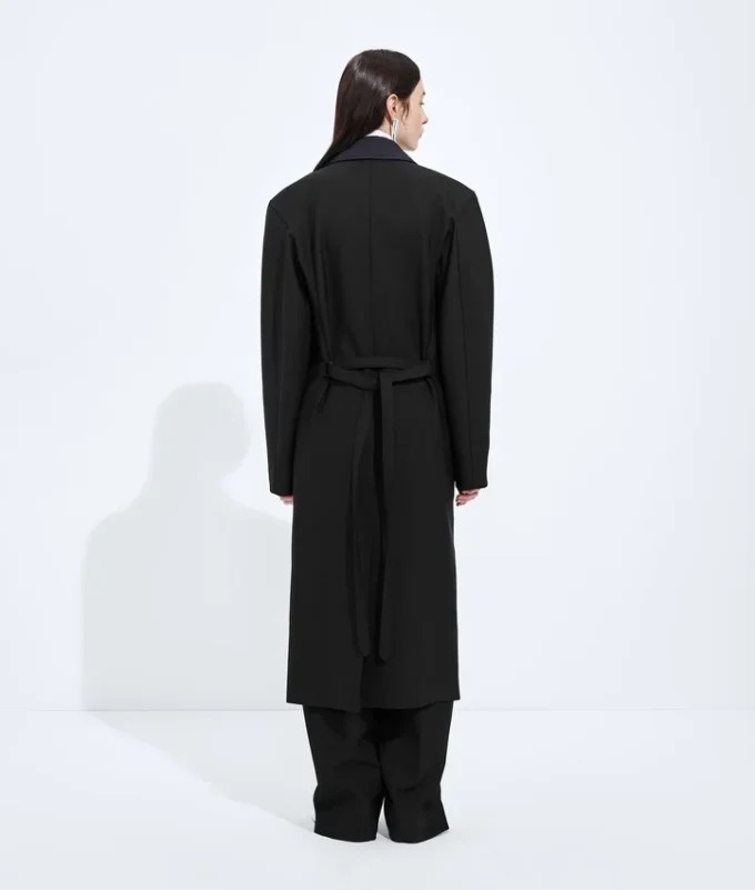 Splittable Wool and Mohair Coat