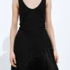 Stretch Cotton and Silk Dress