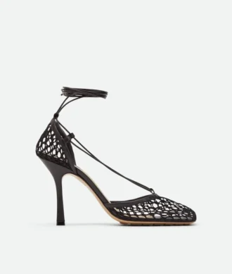 Stretch Lace-Up Sandal