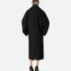 Stretch Wool Long Coat