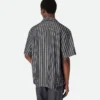 Stripe Cotton and Linen Shirt