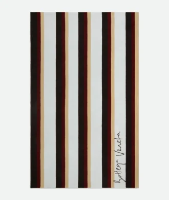 Stripe Jacquard Beach Towel