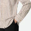 Striped Cotton Poplin Shirt