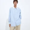 Striped Poplin Shirt