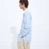 Striped Poplin Shirt