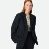 Striped Wool Jacket