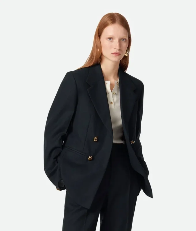 Striped Wool Jacket
