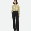 Striped Wool Trousers