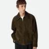 Suede Leather Blouson